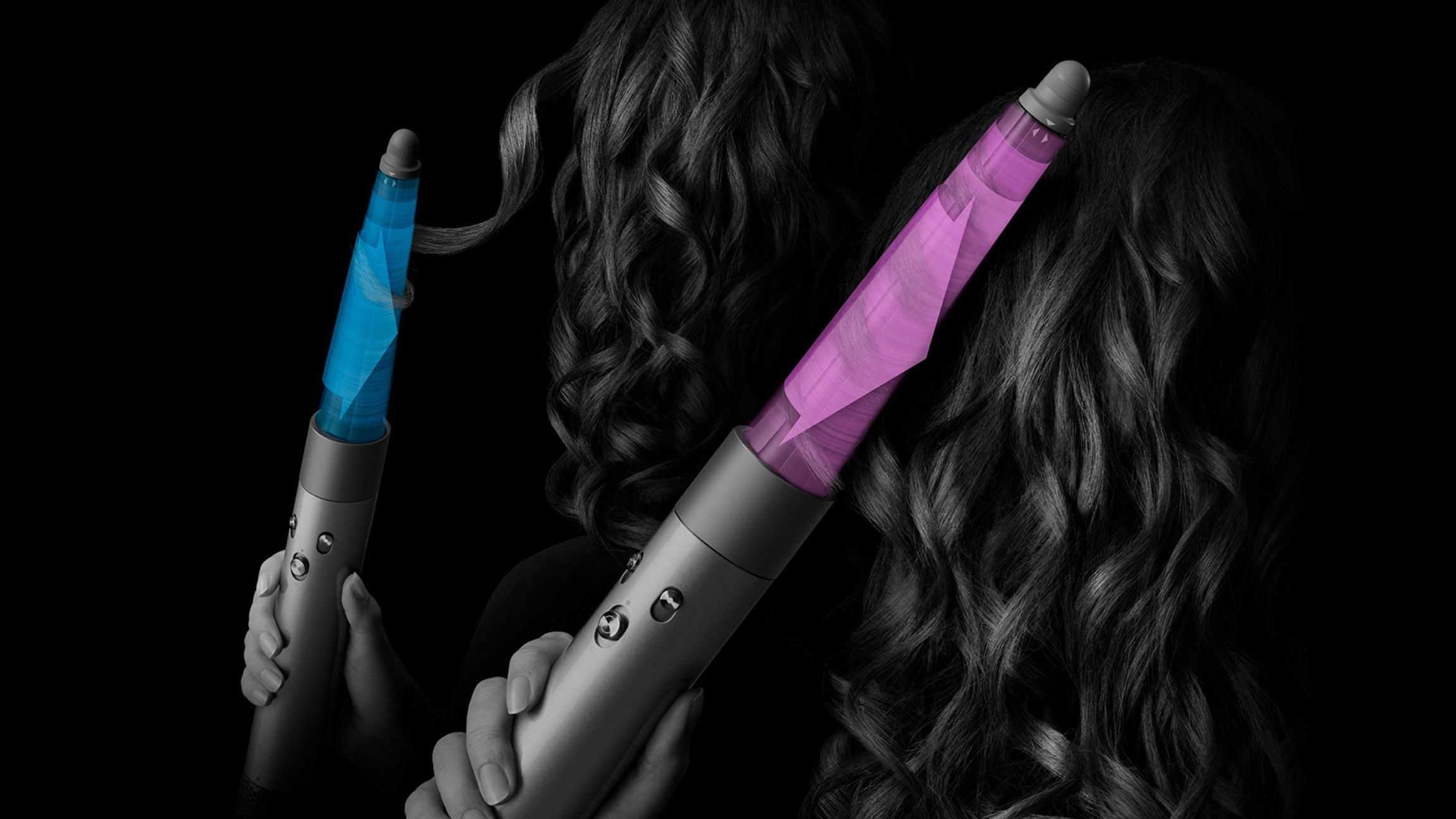 Multi-styler Dyson Airwrap i.d.™ - cheveux bouclés à frisés (Bleu de Prusse/Cuivré)