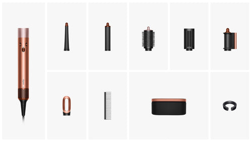 Multi-styler Dyson Airwrap i.d.™ - cheveux raides à ondulés (Soie ambrée)