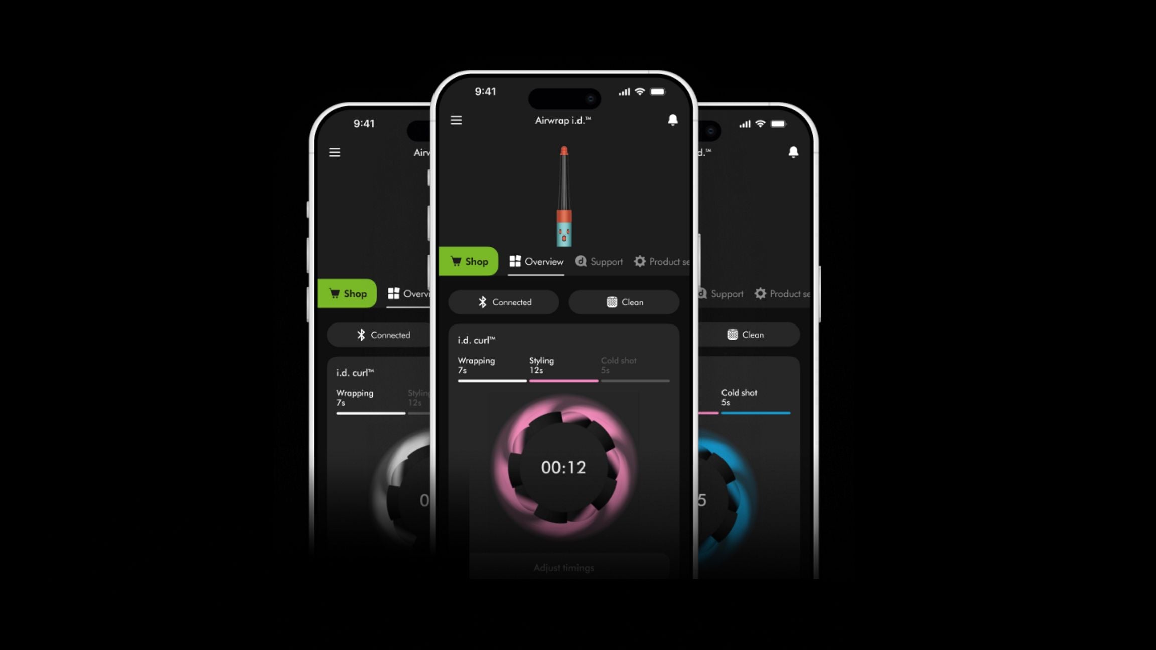 Multi-styler Dyson Airwrap i.d.™ - cheveux raides à ondulés (Soie ambrée)