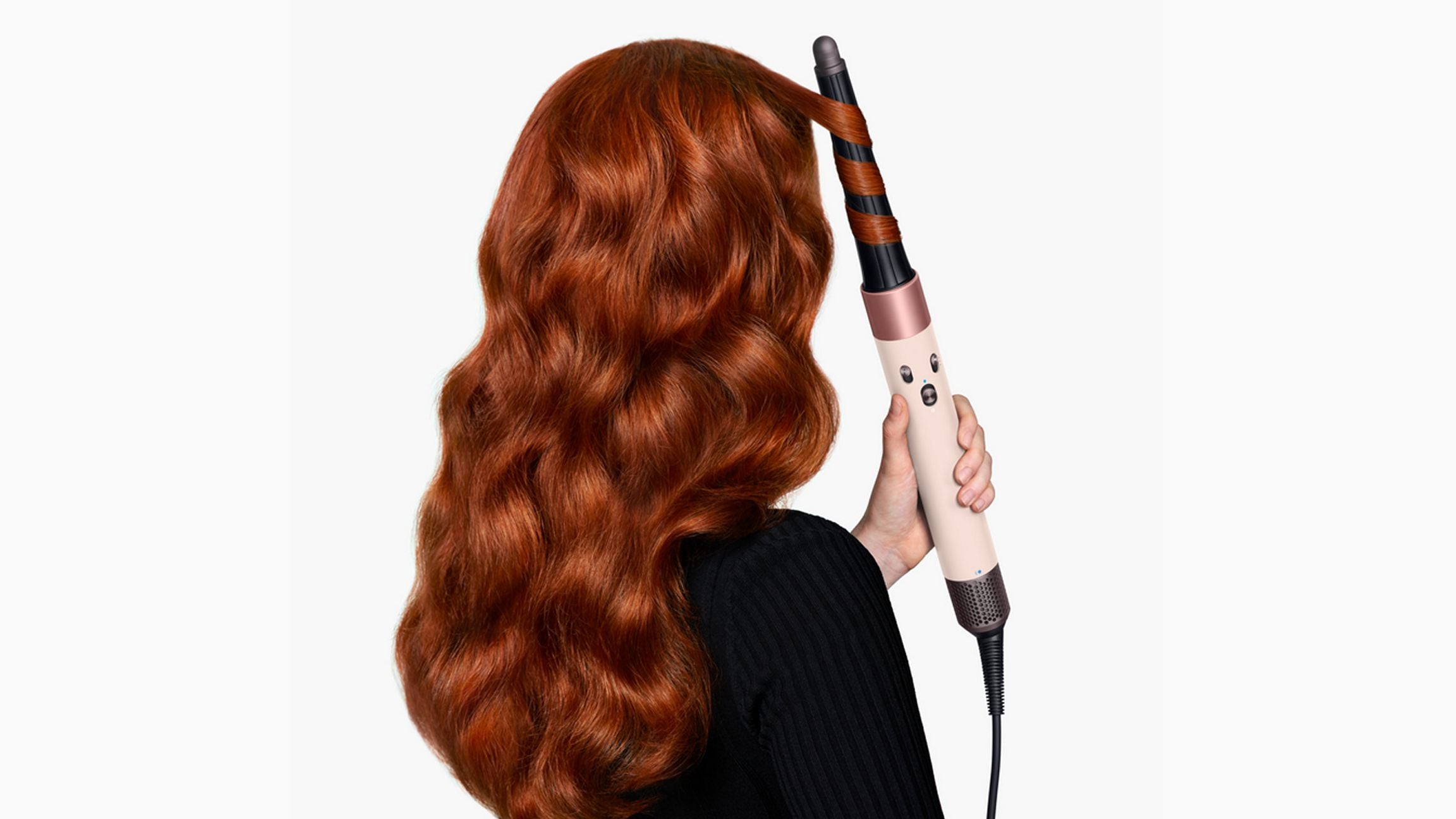 Multi-styler Dyson Airwrap i.d.™ - cheveux raides à ondulés (Soie ambrée)