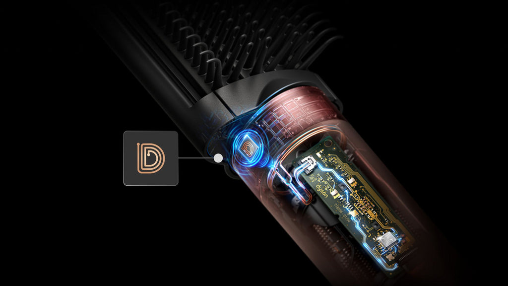 Multi-styler et Sèche-cheveux Dyson Airwrap Co-anda2x™ - cheveux bouclés à frisés (Soie Ambrée)